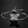 Sterling Silver Plated Womens Bracelet Adjustable Bolo Butterfly Design With CZ Gold Plated 0