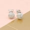 Sterling Silver Love Knot Diamond Cut Stud Earrings For Women AntiTarnish Jewelry Ideal Gift For We 3