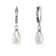 Freshwater Pearls Earrings Sterling Silver Drop Hook Lever Back 0