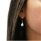 Freshwater Pearls Earrings Sterling Silver Drop Hook Lever Back 1