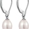 Freshwater Pearls Earrings Sterling Silver Drop Hook Lever Back 3