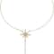Stunning Gold Plated CZ Starburst Pendant Necklace For Women Elegant Jewelry For Any Occasion Spark 1