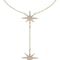 Stunning Gold Plated CZ Starburst Pendant Necklace For Women Elegant Jewelry For Any Occasion Spark 0
