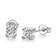 Sterling Silver CZ Stud Earrings For Men Women 6mm Round Post Studs Timeless Gift 4
