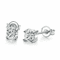 Sterling Silver CZ Stud Earrings For Men Women 6mm Round Post Studs Timeless Gift 4