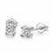 Sterling Silver CZ Stud Earrings For Men Women 6mm Round Post Studs Timeless Gift 4