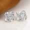 Love Forever Elegant Crystal Sterling Silver Women Jewelry Ear Stud Earrings 0