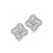 Love Forever Elegant Crystal Sterling Silver Women Jewelry Ear Stud Earrings 5