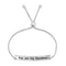 Adjustable Bolo Bracelet You Are My Sunshine Engraved Solid Sterling Silver Jewelry Gift 1