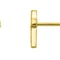 Small Sterling Silver Gold Cross Stud Earrings For Men Women And Children Hypoallergenic Perfect G 2