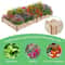 Raised Garden Bed Kit Wooden Planter Box For Outdoor Use Grow Vegetables Flowers Herbs NonToxic Fi 2