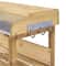 Potting Bench Table Outdoor Garden Work Station Natural Wood Workbench Perfect For Planting And Too 10