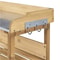 Potting Bench Table Outdoor Garden Work Station Natural Wood Workbench Perfect For Planting And Too 10