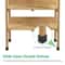 Potting Bench Table Outdoor Garden Work Station Natural Wood Workbench Perfect For Planting And Too 8