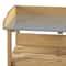 Potting Bench Table Outdoor Garden Work Station Natural Wood Workbench Perfect For Planting And Too 9