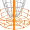 Flying Disc Golf Practice Basket Portable Disc Golf Basket Durable Outdoor Orange Target 7