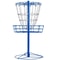 Portable Disc Golf Basket For Practice Cross Chain Outdoor Target Durable Trapper Blue Design 22