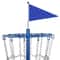Portable Disc Golf Basket For Practice Cross Chain Outdoor Target Durable Trapper Blue Design 15