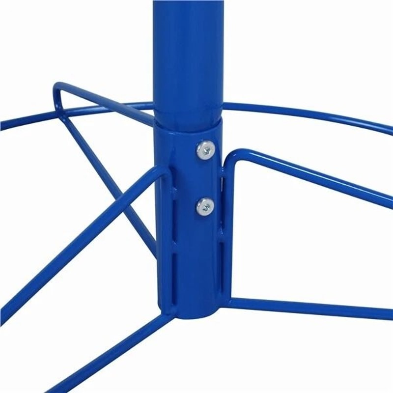 Portable Disc Golf Basket For Practice Cross Chain Outdoor Target Durable Trapper Blue Design 18