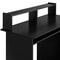 Compact Home Office Desk With Keyboard Tray Modern Desk Workstation Storage And Adjustable Shelf Or 3