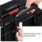 Makeup Train Case Professional Large Capacity Trolley With Strap Aluminum Rolling Makeup Case 8