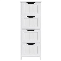 free standing bathroom floor cabinet, storage organizer with drawers, multifunctional cabinet for home organization