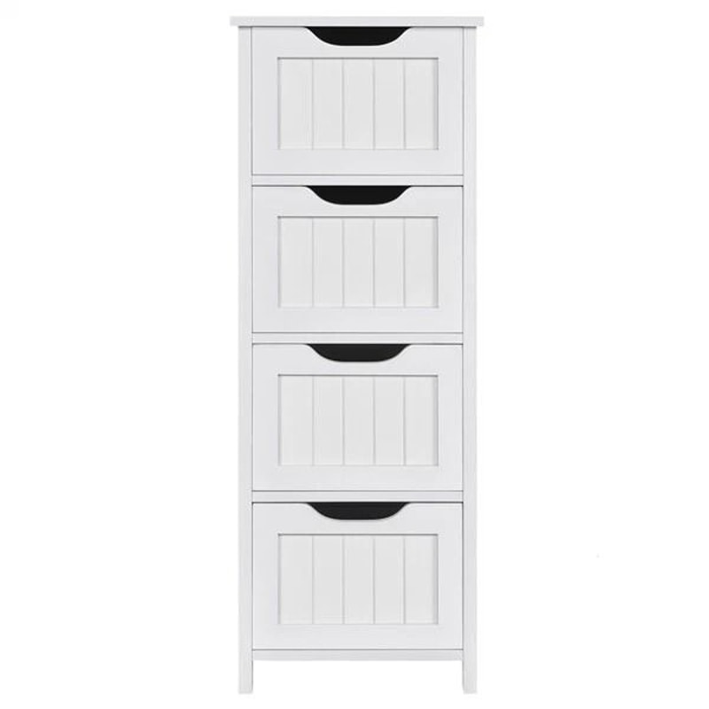 Free Standing Bathroom Floor Cabinet Storage Organizer With Drawers Multifunctional Cabinet For Hom 0