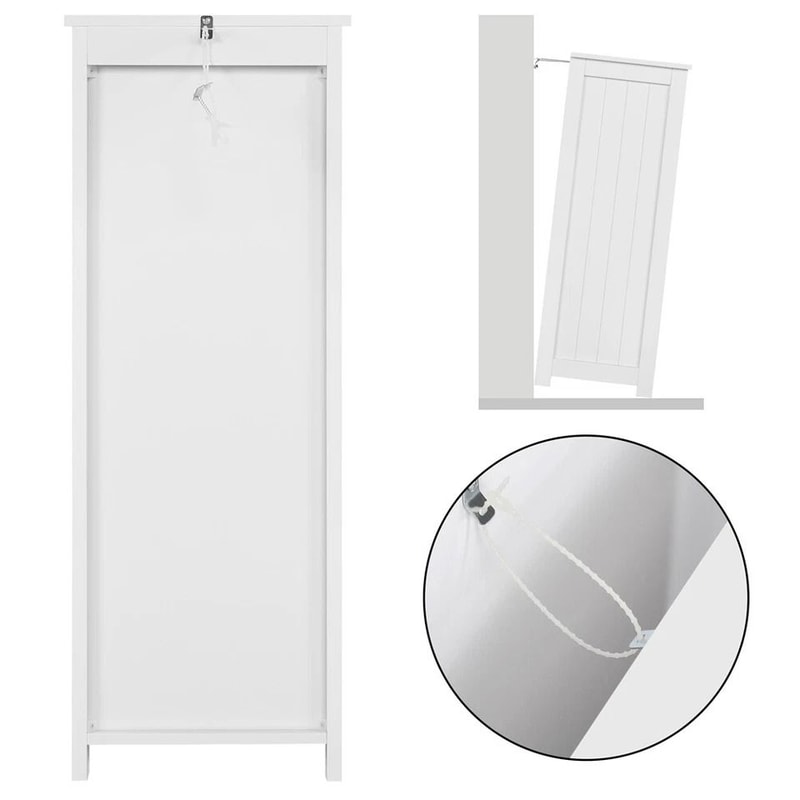 Free Standing Bathroom Floor Cabinet Storage Organizer With Drawers Multifunctional Cabinet For Hom 7