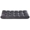 Folding Lounge Chair With Back Support Adjustable Padded Floor Chair Gray Floor Sofa For Gaming 5