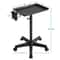Aluminum Rolling Adjustable Salon Tray Trolley Cart Premium Height Adjustable Easy Mobility For Sal 1