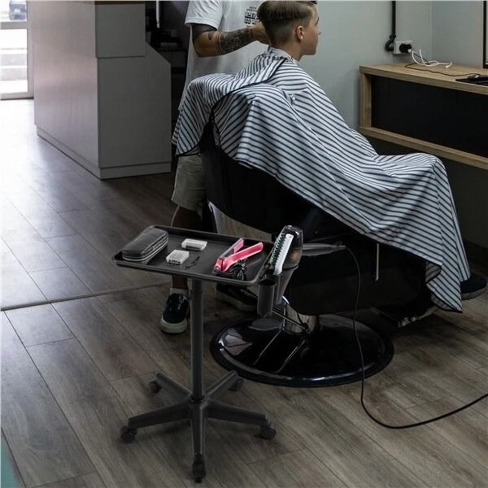 Aluminum Rolling Adjustable Salon Tray Trolley Cart Premium Height Adjustable Easy Mobility For Sal 3