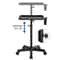 Aluminum Rolling Adjustable Salon Tray Trolley Cart Premium Height Adjustable Easy Mobility For Sal 6