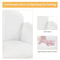 Snowy Cute Petal Vanity Chair Adjustable Swivel Makeup Chair For Women Soft Velvet Office Chair 5