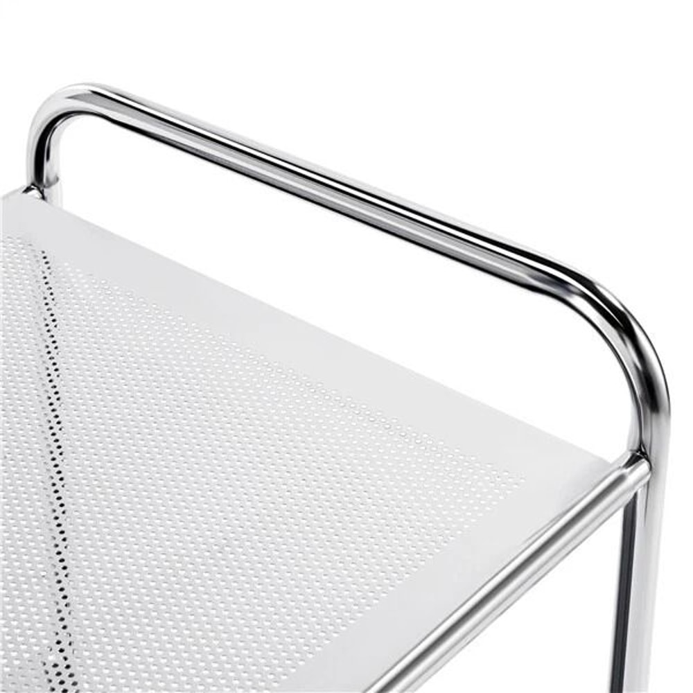 Drawer Rolling Storage Cart With Tier Shelf Black Utility Organizer Cart 18