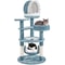 Oceanthemed Sharks Mouth Condo Starfish Perch Cat Tree 0