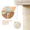 Plush Cat Tree With CondoNestPlatform For Indoor Kittens Cozy Cat Furniture 4