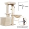 Plush Cat Tree With CondoNestPlatform For Indoor Kittens Cozy Cat Furniture 8