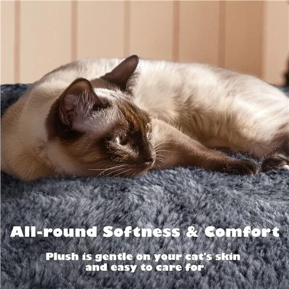 Multilevel Cat Tree Tower Condo With Scratching Posts And Perches Dark Gray 11