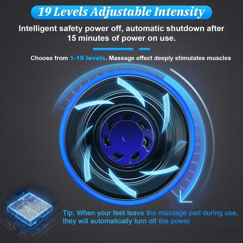 EMS Foot Massager Machine Electric Deep Kneading For Leg Foot Pain Relief Muscle Relaxation USB R 8