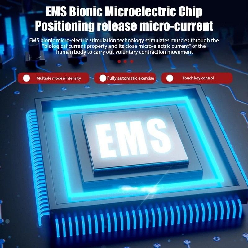 EMS Foot Massager Machine Electric Deep Kneading For Leg Foot Pain Relief Muscle Relaxation USB R 15