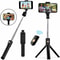 Selfie Stick Tripod With Remote And Adjustable Desktop Stand For IPhone Samsung Portable Cell Pho 1