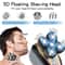 Rotary Electric Shaver Rechargeable Bald Head Beard Trimmer Razor For Men Wet Dry Shaving 8