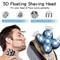 Rotary Electric Shaver Rechargeable Bald Head Beard Trimmer Razor For Men Wet Dry Shaving 8