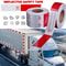 Reflective Safety Tape For Trucks Trailers DOT Compliant Roll Red White 9