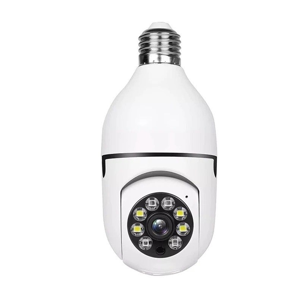WiFi Light Bulb Camera With IR Night Vision Smart Home Wireless Security 0