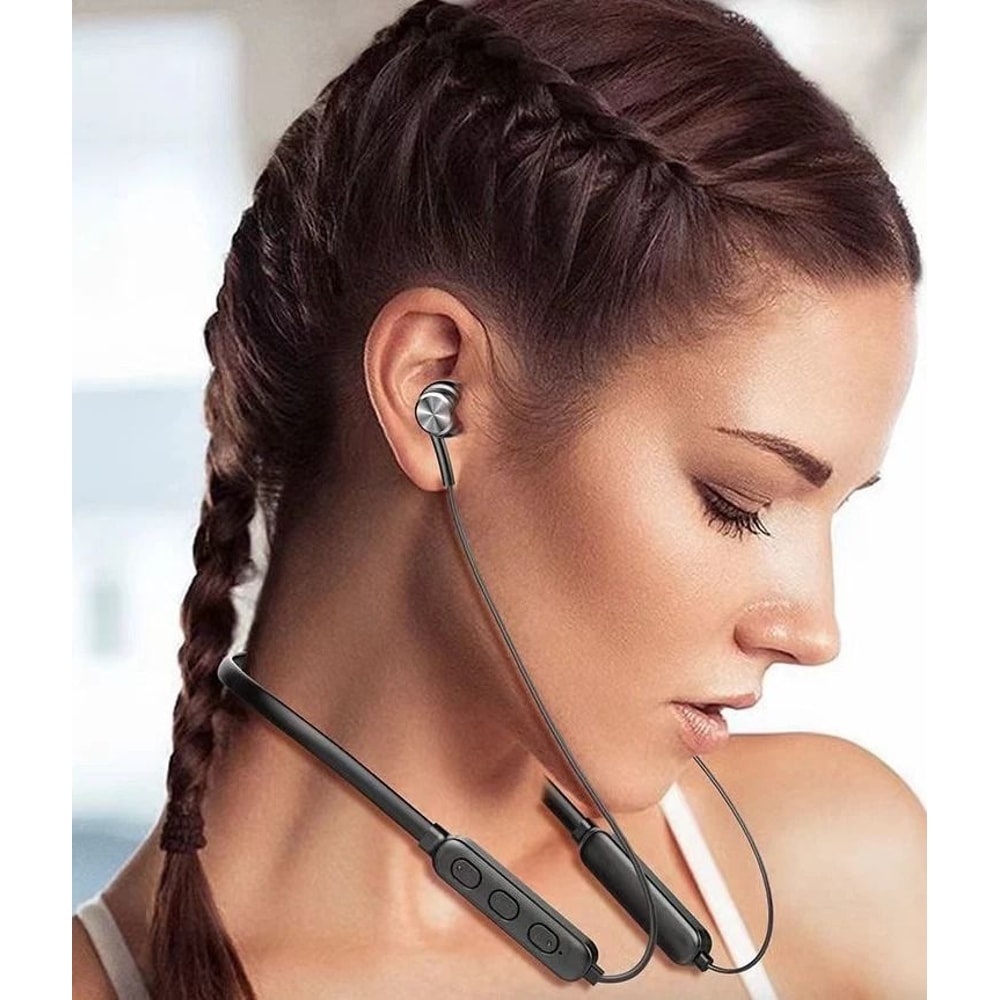 Waterproof Bluetooth Earbuds Stereo Sport Wireless Headphones InEar Headset 1