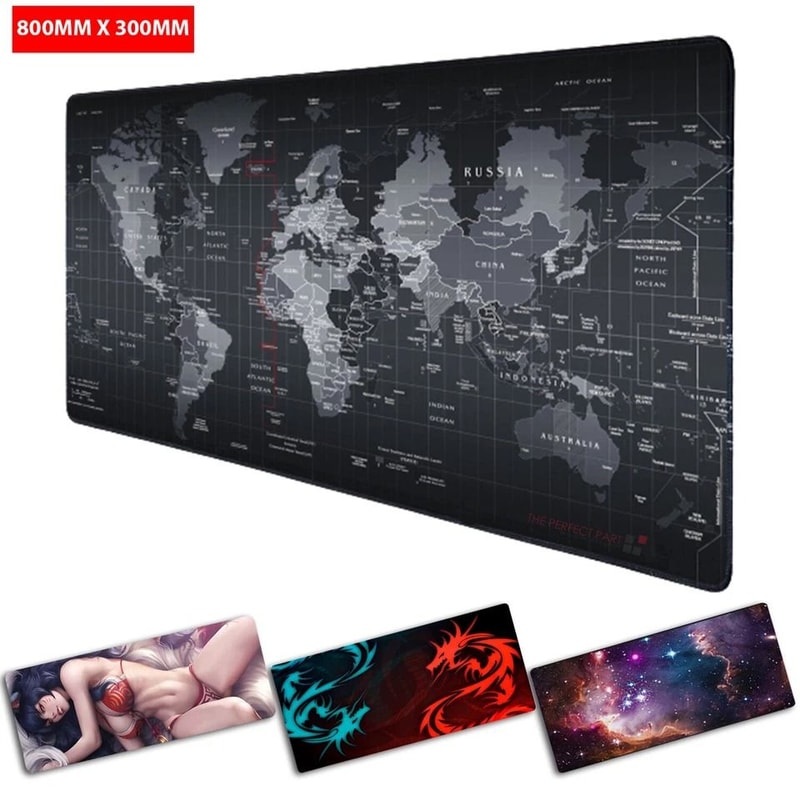 Extended Gaming Mouse Pad Desk Keyboard Mat 6