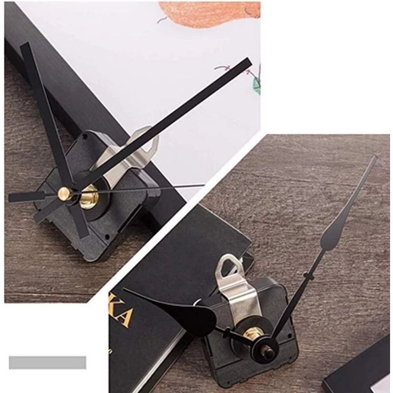 DIY Clock Repair Kit Quartz Movement Mechanism For Wall Clock Replacement Parts Hands Set 5