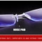 Mens Rimless Blue Light Blocking Reading Glasses Unisex Polycarbonate Lenses 8