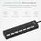 USB Hub Splitter Adapter For PC Laptop Mac Desktop Ports HighSpeed USB 8